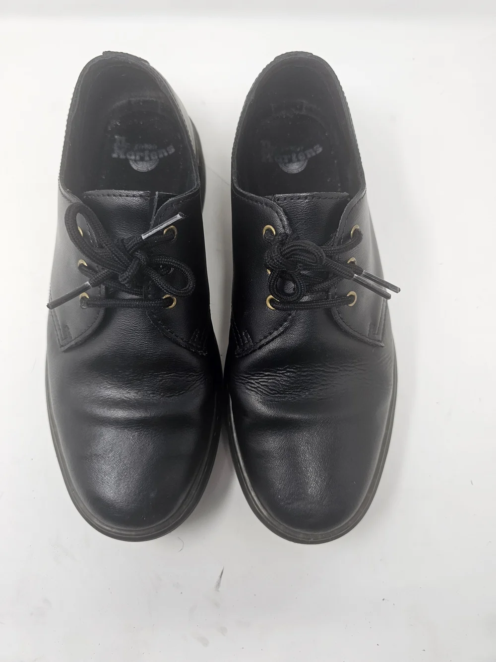 Dr. Martens Mens Black Zavalalo LA004 Leather Round Toe Oxford Shoes Size US 9 M